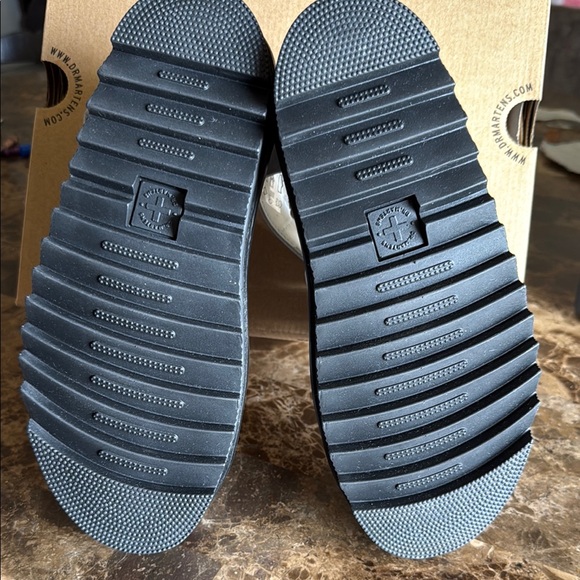 Dr. Martens White and Black Platform Sandals - Picture 10 of 10